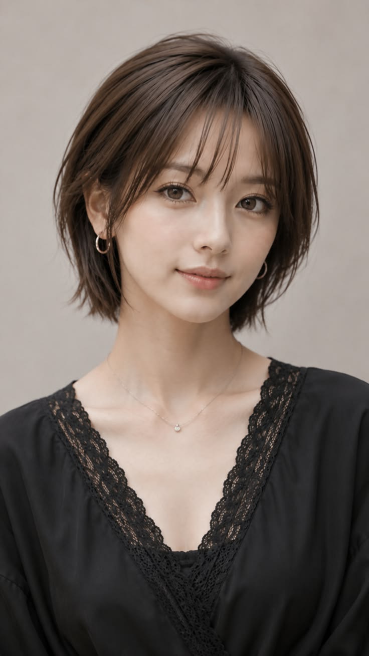 바닐라 헤어 스타일