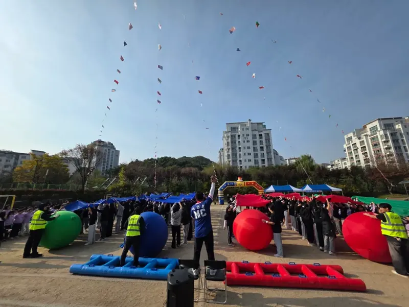 힐링엔터테인먼트 행사 현장