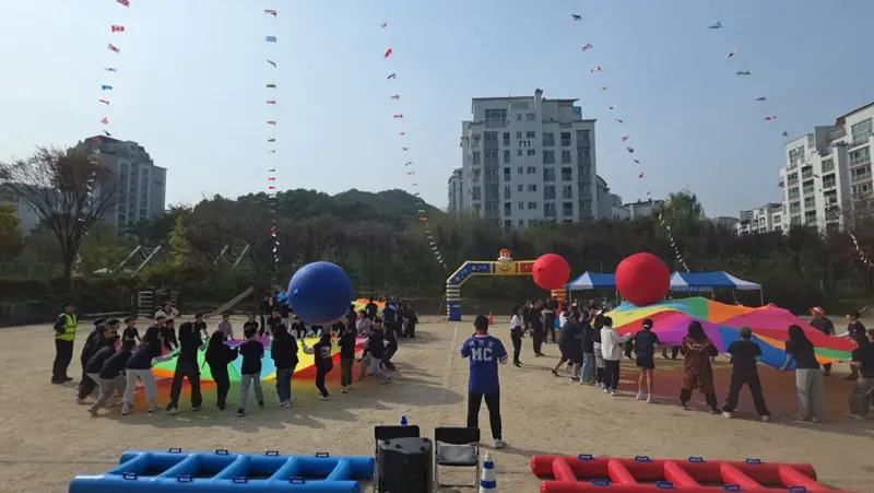 힐링엔터테인먼트 행사 현장