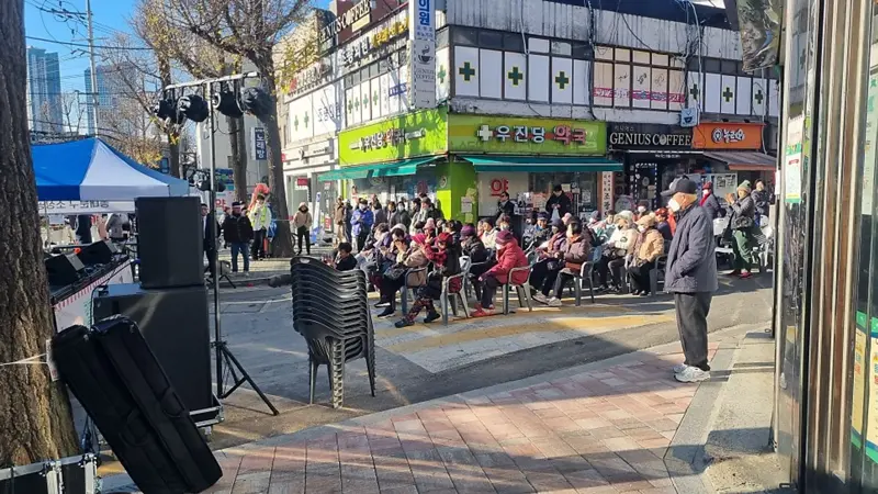 힐링엔터테인먼트 행사 현장